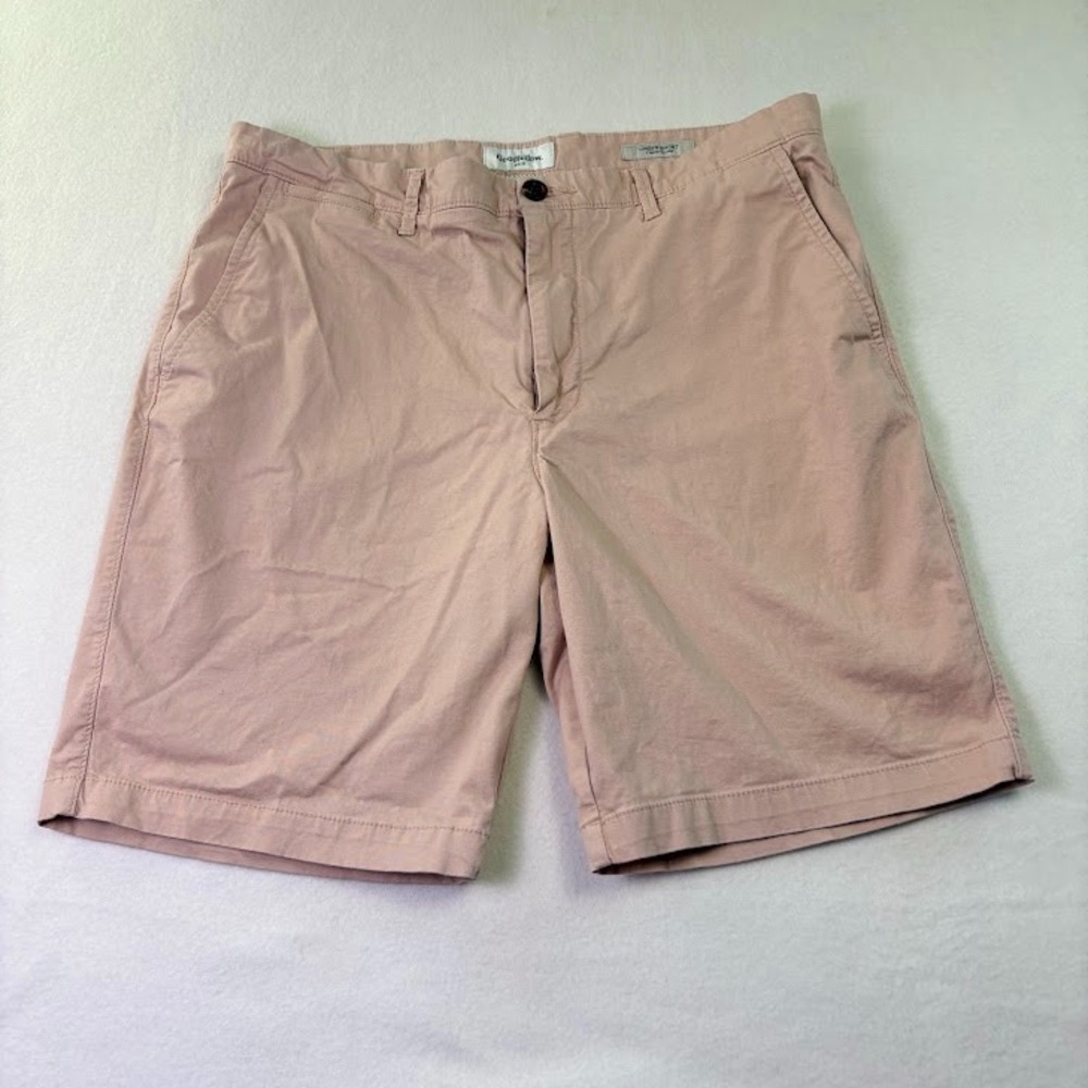 Goodfellow Men's Size 32 Linden Shorts 9" Inseam Chino Light Pink